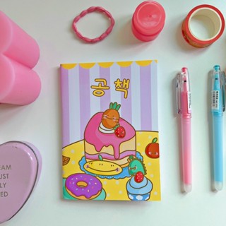 (สมุดพร้อมส่ง) Mini notebook collection 3 (bakery)