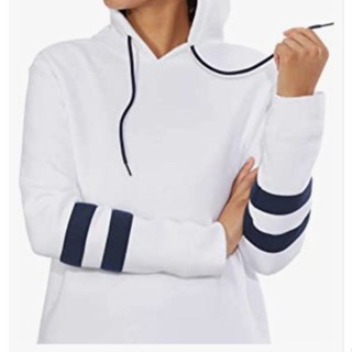 Nautica Womens Fleece Lined Pullover Sweater Hoodie🥼