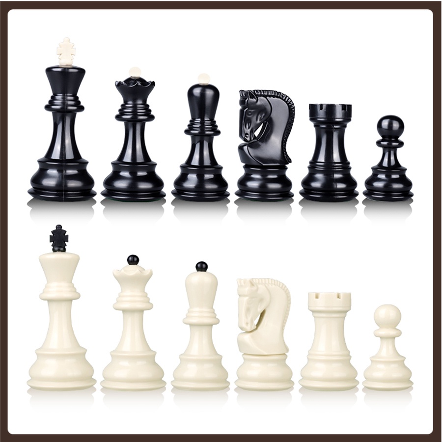 Luxury Chess Pieces Resin Black White Staunton Large Piece Professional Official Tournament Standard Chess Set Jeux Acce