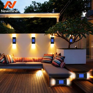 NexTool  6 LED ไฟติดผนังโซล่า Solar Light Outdoor โคมไฟกันน้ำ ไฟอัตโนมัติ Sensor ไฟถนนโซล่าเซล Step Stairs ไฟตกแต่งสวน for ไฟโซล่าเซล บ้าน Fence Post Yard Pathway ฟตกแต่ง Lighting