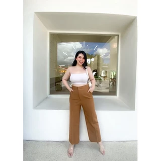 พร้อมส่งTกระบอกกลางสาวอวบเอว34-46”เก็บพุงเก็บสะโพกอำพรางต้นขา