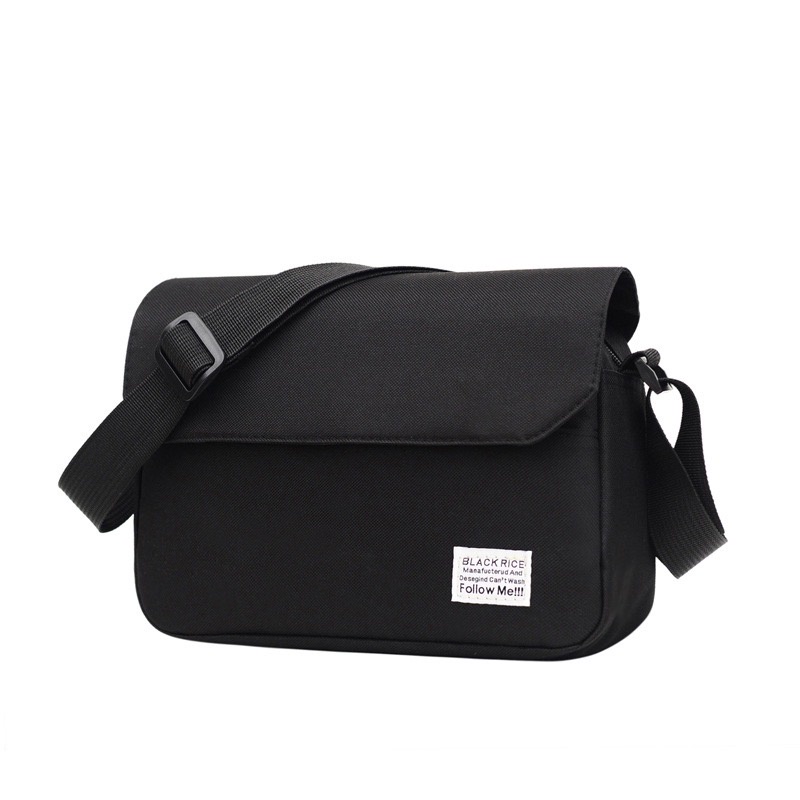 (HB-624) กระเป๋าสะพายข้าง ผ้าแคนวาสแฟชั่น ผู้ชาย งานสวย ใส่ของได้เยอะ
