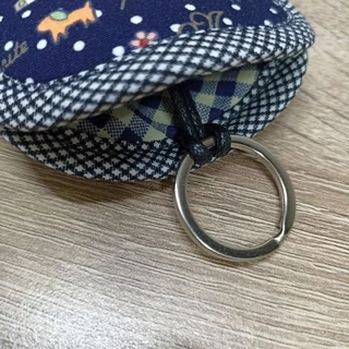 💖พวงกุญแจมีซิป ชุด Sunbonnet Sue💖งาน Handmade เก็บคีย์การ์ดได้ค่ะ ใช้สำหรับเก็บกุญแจบ้าน กุญแจห้องพัก กุญแจรถยนต์