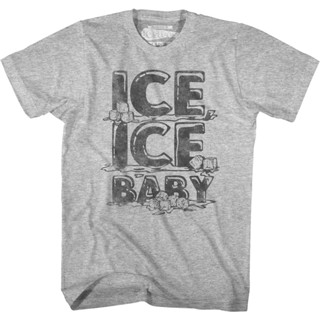 Ice Ice Baby Vanilla Ice T-Shirt เสื้อยืดสไตล์เกาหลี เสื้อยืดเด็กผช เสื้อยืดเท่ เสื้อยืดคอกลม