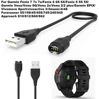 สายชาร์จ Garmin Fenix 6 6s 6X 7X 7 7s Epix 5 5S 5X Instinct/Vivoactive 3 4 4s Forerunner 245 55 945 165 570 965 Venu2