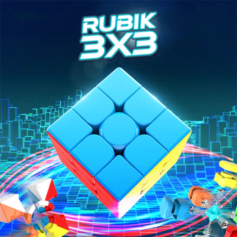 MOYU รูบิค rubik 2x2 3x3 แม่เหล็ก สีไม่ลอก หมุนลื่น ของแท้ รูบิก ลูกบิด รูบิค3x3 gan บิคของเล่นฝึกสมอง เกมรูบิคแบบเร็ว