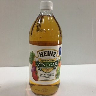 น้ำส้มสายชูหมักแอปเปิ้ล 🔥Heinz Apple Cider Vinegar 964 มล.🔥 ขวดใหญ่ แบบกรอง