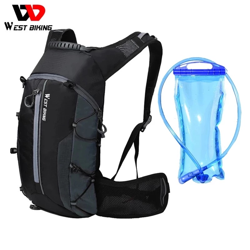 West BIKING-กันน ้ ําแบบพกพา Ultralight กระเป ๋ าน ้ ําสําหรับกีฬากลางแจ ้ ง , เดินป ่ า , ขี ่ จักรยาน , กระเป ๋ าเป ้ สะพายหลัง ( 10 L )
