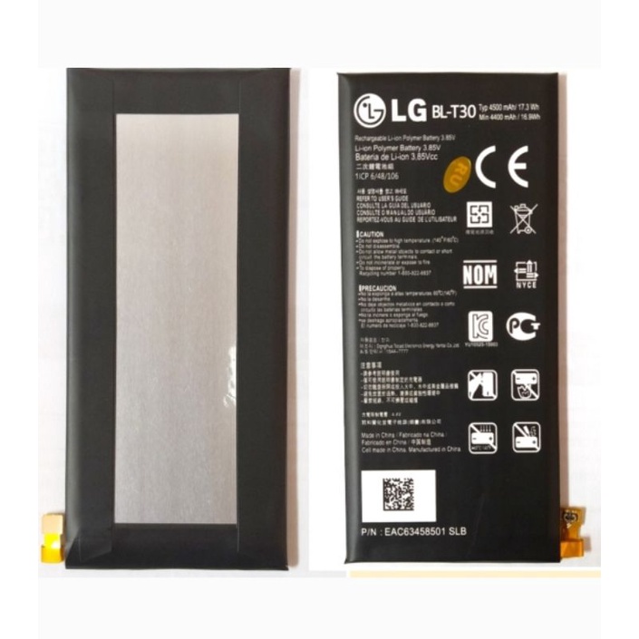 แบตเตอรี่ LG X Power 2 /BL-T30/M320F M320N/ M322 L63BL K10 Power รับประกัน 3 เดือน มีบริการเก็บเงินป