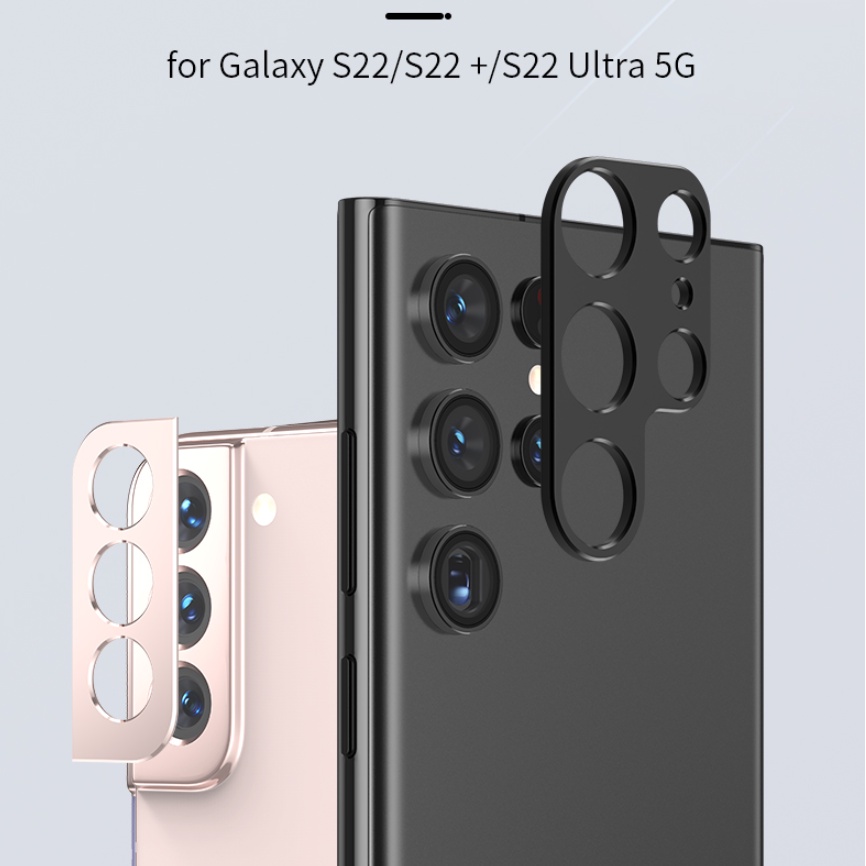 Caravan Crew Camera Lens Protector (Metal) for Samsung S22 S22 Plus S22 ...