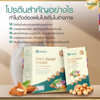 โปรตีน wellmed โปรตีนจากพืช ทานง่าย ประโยชน์ครบ ตัวช่วยลดความอ้วนแบบปลอดภัย และช่วยให้ร่างกายแข็งแรง