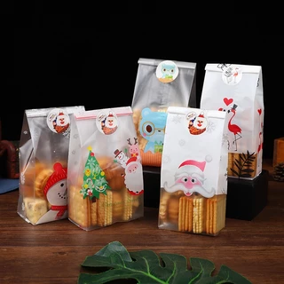 [ถูกสุด ส่งไว!!] (50ใบ/แพ็ค) ถุงขยายข้างมี 2 ไซส์ ลายน่ารัก สำหรับคุกกี้หรือขนมต่างๆ