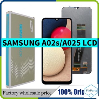 อะไหล่หน้าจอสัมผัส LCD แบบเปลี่ยน สําหรับ Samsung Galaxy A02s LCD A025M A025F DS A025G DS