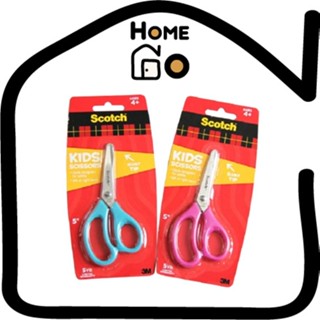 3M SCOTCH (สก๊อตช์) กรรไกรสำหรับเด็ก 5 นิ้ว Kid Scissors #1441B