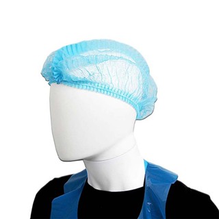 หมวกตัวหนอน(50 ชิ้น)แบบเยื่อกระดาษ NURSE CAP เกรด Α