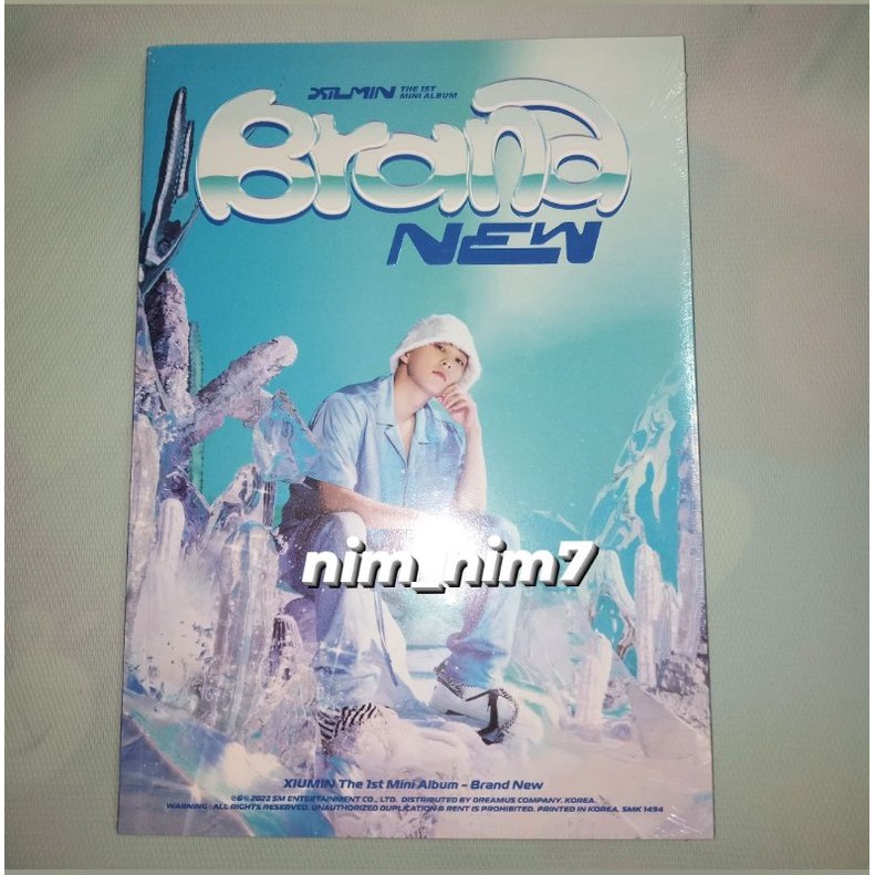 (พร้อมส่ง)  อัลบั้ม XIUMIN - Brand New (Photobook ver.)