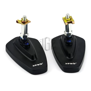 Xmax กระจกมองหลังอลูมิเนียม สีฟ้า สําหรับ Yamaha XMAX 250 300 400 2017 2018 2019 2020 2021 2022 จัดส่งในกรุงเทพฯ