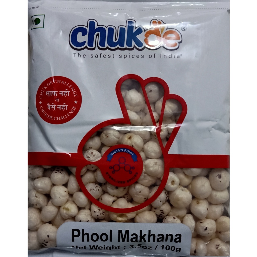 Seeds & Bulbs 85 บาท Chukde Phool Makhana (Lotus Seeds) เมล็ดบัว 100 gms Home & Living