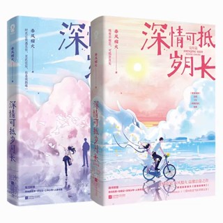 [พร้อมส่ง] นิยายภาษาจีน《深情可抵岁月长》/春风榴火 2 เล่มจบ