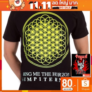 เสื้อวง Bring Me The Horizon เสื้อยืดลาย บริงมีเดอะฮอไรซัน ร็อคในตำนาน ลายอมตะ เสื้อวินเทจ RCM1541