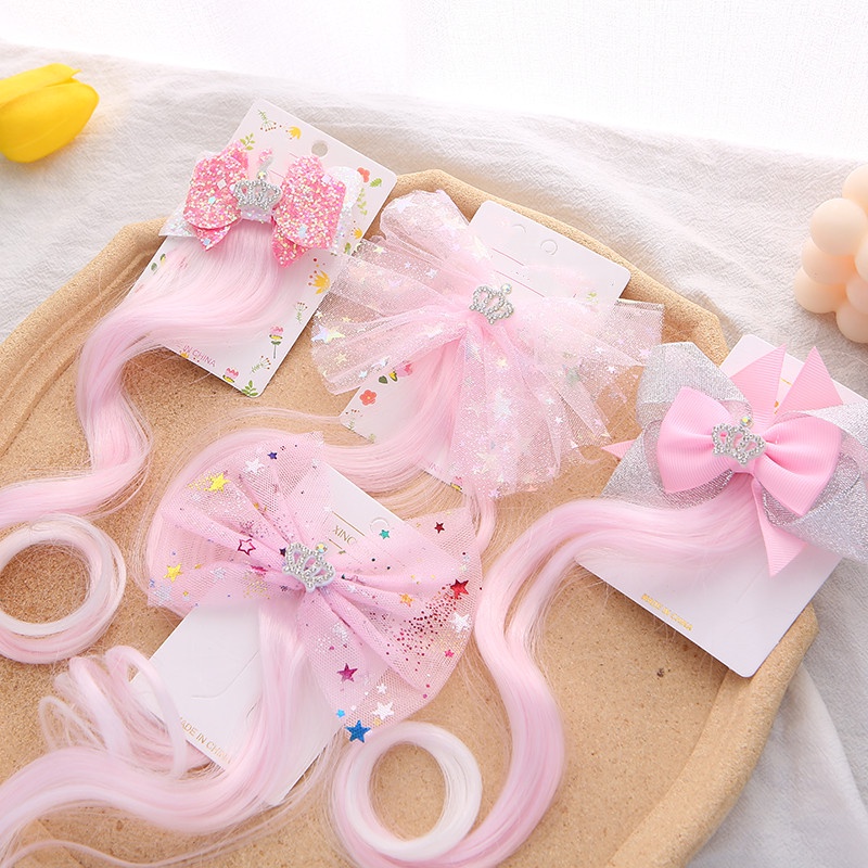 กิ๊ฟติดผม ยางถักเปีย อุปกรณ์ทำผมเด็กผู้หญิง พร้อมส่งจากไทย ตกแต่งผม ทำผมง่ายๆได้ด้วยตัวเอง - รูปที่ 6