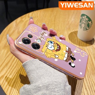 เคสโทรศัพท์มือถือ ป้องกันเลนส์กล้อง กันกระแทก ลายการ์ตูนสพันจ์บ็อบน่ารัก หรูหรา สําหรับ OPPO Reno 8 Reno8 Reno 8 Pro 5G