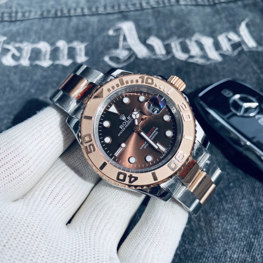 Yacht-Master Type สายเหล็ก Automatic Mechanical Watch 40mm