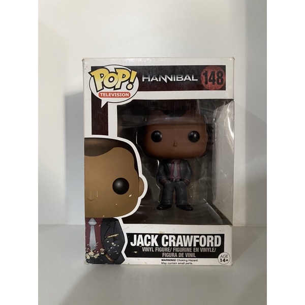 Funko Pop Jack Crawford Hannibal 148 Damage Box