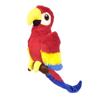 PLAY Paula the Parrot นกแก้วของเล่นตุ๊กตาสุนัข Plush Dog Toy