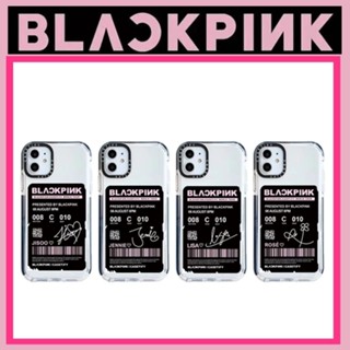 [SOAR-FAN] เคสโทรศัพท์มือถือแบบนิ่ม ลาย Blackpink สําหรับ Iphone 13 14ProMax 11 XSMax