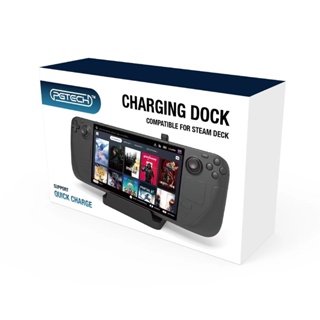 Gp-810 แท่นชาร์จเกมคอนโซล แบบซิลิโคน กันลื่น สําหรับ Steam Deck Dock