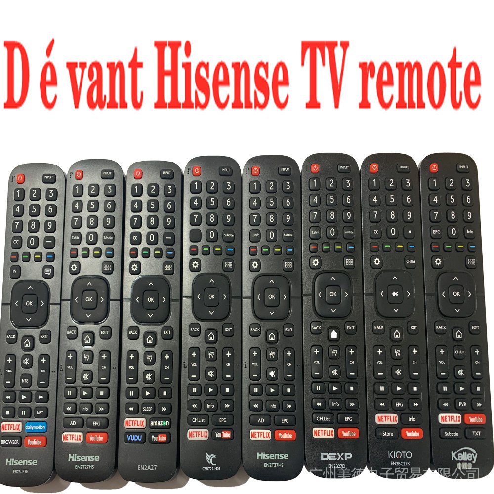 สําหรับ DEVANT Hisense สมาร์ททีวีรีโมทคอนโทรล EN2BB27 EN2BB27HB EN2B27X EN2B27 EN2A27 EN2H27 EN2T27H