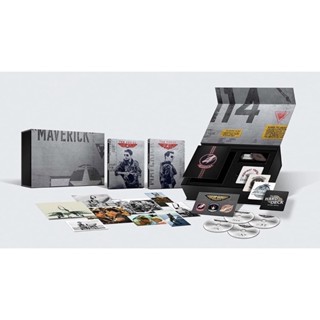 [แผ่นหนังลิขสิทธิ์แท้ Pre-Order] Top Gun 2-Movie Superfan Collection Steelbook กล่องเหล็ก 4K + Blu-ray ของใหม่มือ 1