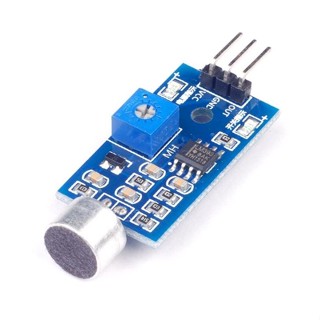 Sound sensor module / sound detection module whistle module voice control switch output high and low level DIYโมดูลเสียง