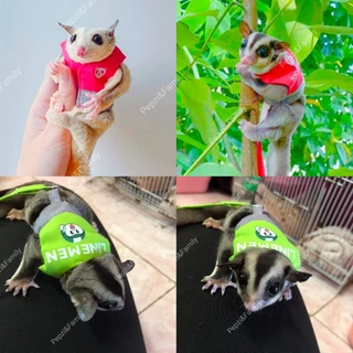 🌟🌟ถูก​ที่สุดเสื้อชูก้า​พร้อมสายจู​ง🌟🌟[[[ Pepzi&Family ]]]] เสื้อพร้อมสายจูงชูก้า ชูก้าร์ ชูการ์ไกรเดอร์ ชูการ์ไกลเดอร์