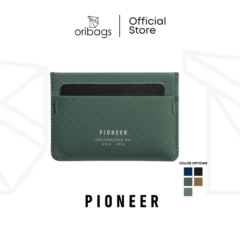Pioneer Carry Molecule Cardholder Slim Waterproof Wallet ผ้าเทคนิค Minimalist EDC Wallet