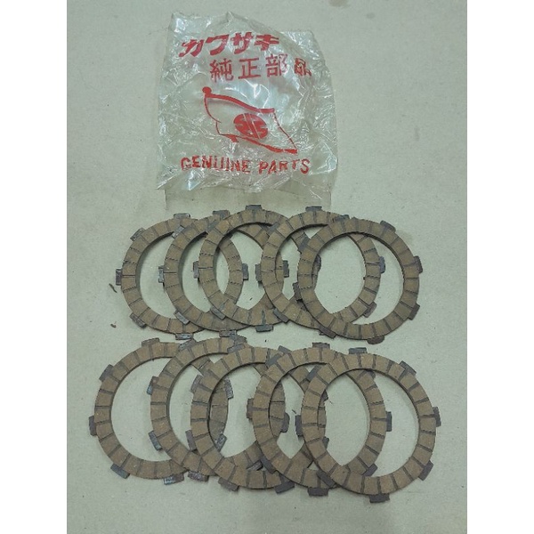 Kawasaki KE100 KH100 KM100 G3 G4TR G5 G7 KD80 แผ่นคลัทช์ 1 ชุด/5 ชิ้นญี่ปุ่น nos