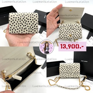 👜: New!! YSL Card Case Wallet with Chain‼️ก่อนกดสั่งรบกวนทักมาเช็คสต๊อคก่อนนะคะ‼️