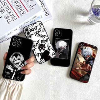 เคสโทรศัพท์มือถือ TPU แบบนิ่ม ป้องกันเลนส์กล้อง กันกระแทก ลายการ์ตูนอนิเมะ Tokyo Ghoul Kaneki Ken สําหรับ Apple iphone 14 Plus 13 12 11 Pro Max