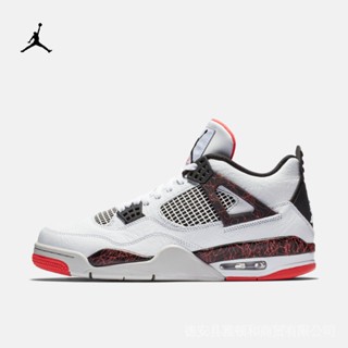 Nike JORDAN AIR 4 RETRO AJ4 รองเท้าผ้าใบ รองเท้าบาสเก็ตบอล สําหรับผู้ชาย