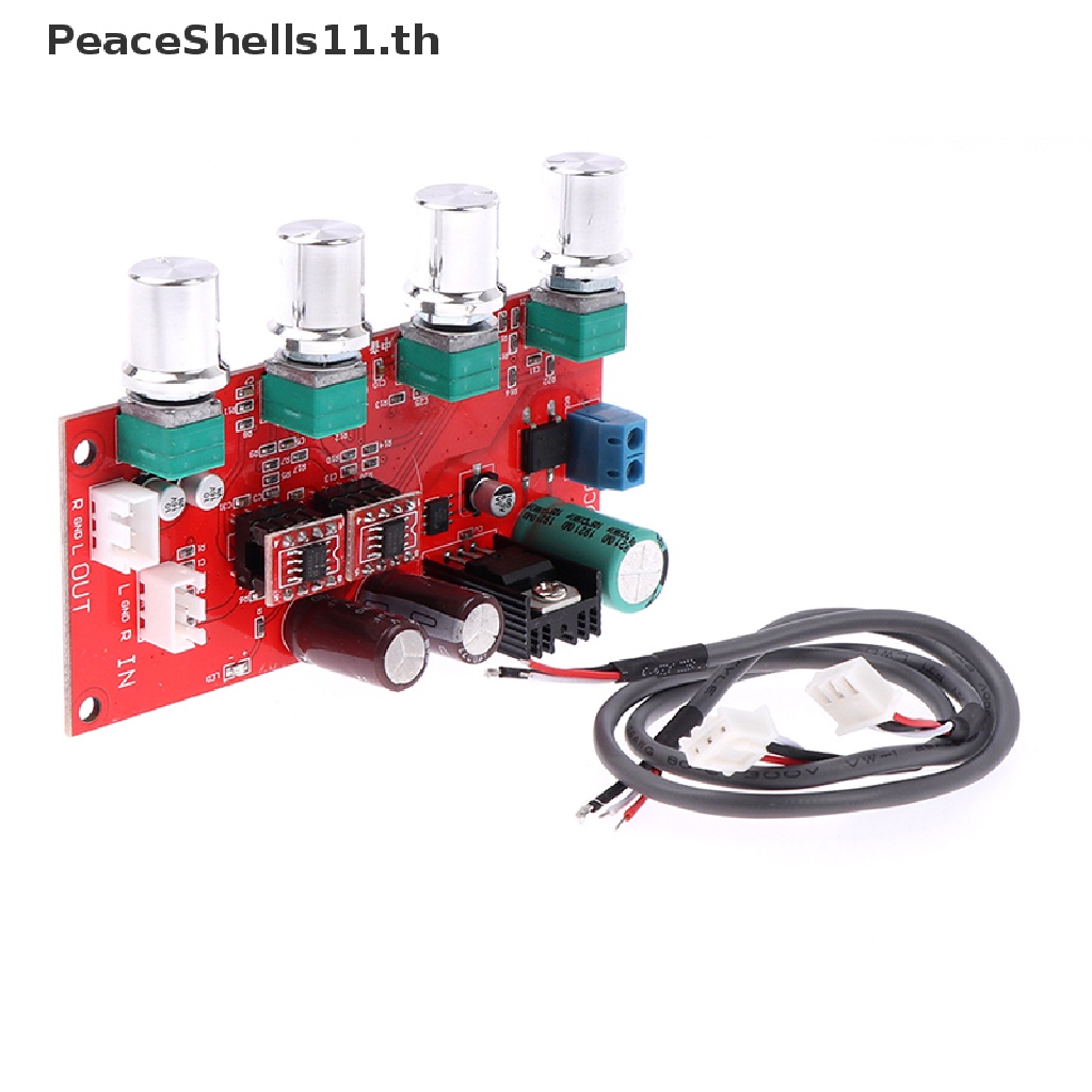 Peaceshells AD828 บอร์ดขยายเสียงสเตอริโอ HIFI