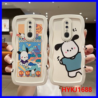 เคส OPPO F11 เคสโทรศัพท์มือถือซิลิโคน tpu ลายคลื่น สําหรับ KLQ