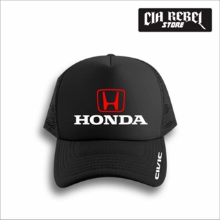 Honda CIVIC RACING TRUCKER หมวกตาข่ายโลโก้รถยนต์ HONDA CIVIC Hat - CIA REBEL