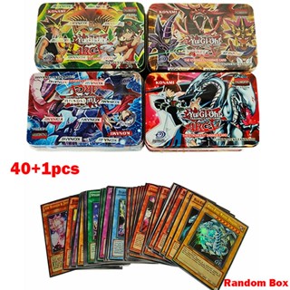 ของเล่นการ์ดเกมกระดาษ YuGiOh Iron Box เวอร์ชั่นภาษาอังกฤษ สําหรับครอบครัว จํานวน 41 ชิ้น