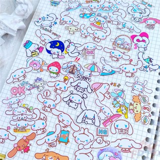 ชุด 120 ชิ้น / เซ็ต ☆ สติกเกอร์ไดอารี่ ขนาดเล็ก ลาย Cinnamoroll Q-A ☆ Diy สติ๊กเกอร์แฟชั่น สําหรับตกแต่งสมุด อัลบั้ม (Size:2~3ซม.)