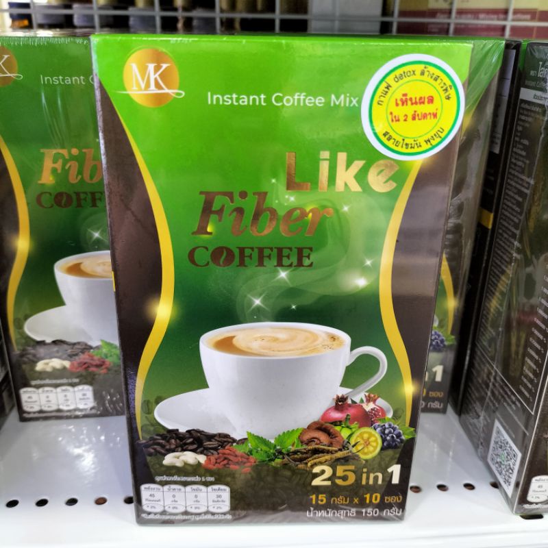 Like Fiber Coffee ไลค์ ไฟเบอร์ คอฟฟี่ [15g×10ซอง]