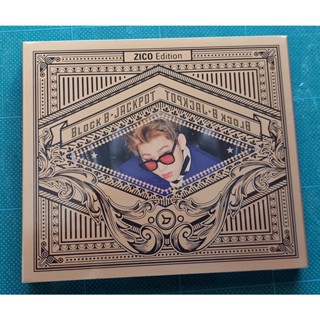 อัลบั้ม เปล่า ญี่ปุ่น BLOCK B - Jackpot Japanese Album เวอร์ Limited ปก Zico พร้อมส่ง แกะแล้ว ไม่มีการ์ด Kpop CD