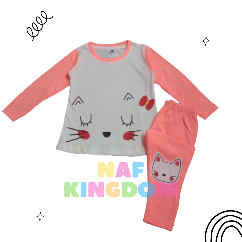 [1Y-6Y] PYJAMAS LONG SLEEVES PYJAMAS BUDAK