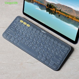 Uequilib ใหม่ เคสคีย์บอร์ดไร้สาย ซิลิโคนนิ่ม หลากสี สําหรับ Logitech K380