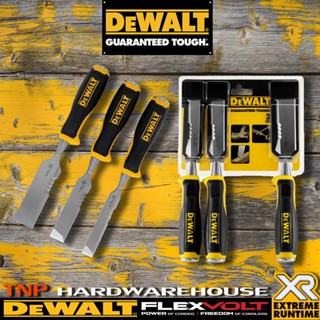 DEWALT สิ่ว รุ่น DWHT0-16148 ชุดสิ่ว 3 ชิ้น ขนาด 18,25,32 mm.